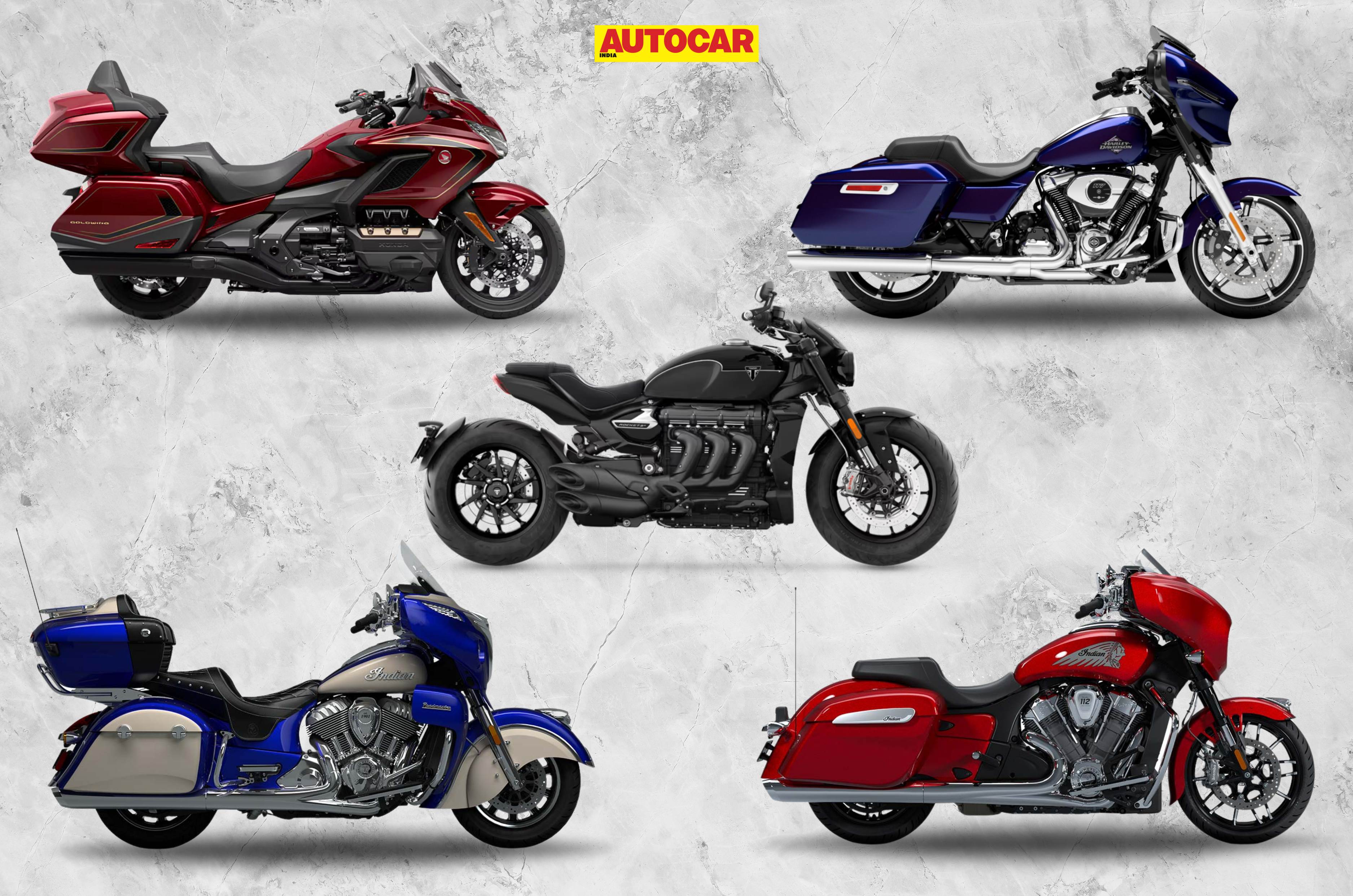 Top 5 bikes with the largest engines in India